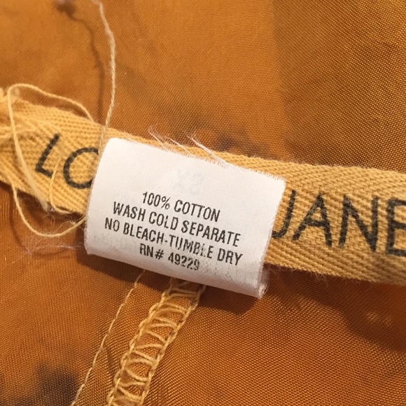 XS NWOT LOVE TANJANE Swimsuit Coverup EE32 2644 - Picture 4 of 5